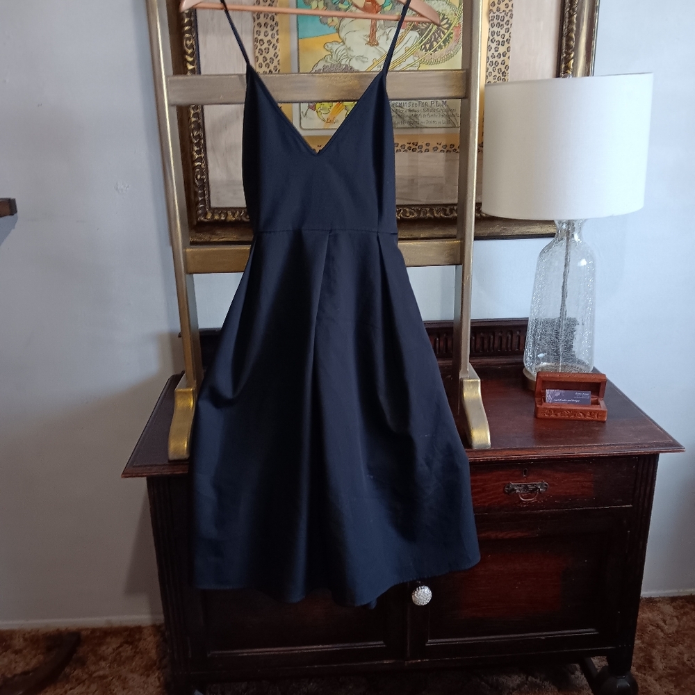 Black cocktail dress